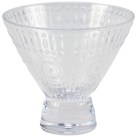 Small Medallion Martini Glass - Glass