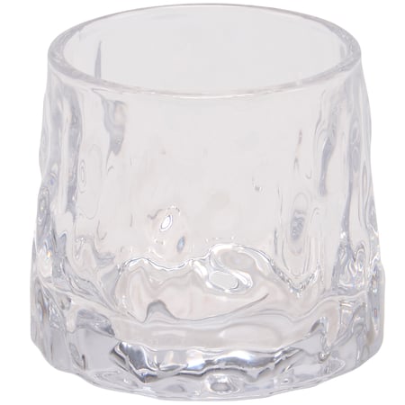 Hammered Rocks Glass - Glass