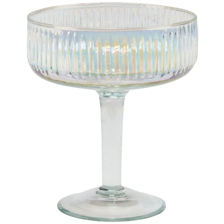 Ribbed Coupe Glass - Glass