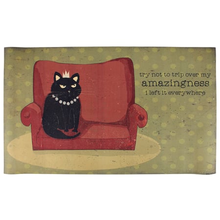 Amazingness Everywhere Rug - Polyester, PVC skid-resistant backing