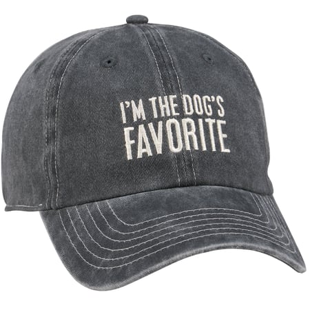 The Dog's Favorite Baseball Cap - Cotton, Metal