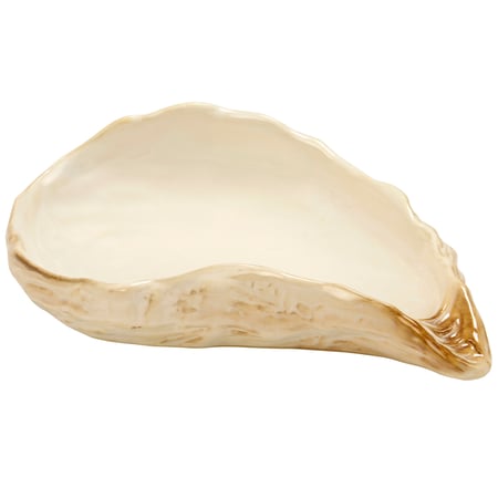 Oyster Shell Vanity Tray - Stoneware