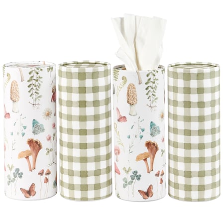 Mushroom Study Tissue Box Set - Paper, Facial Tissue