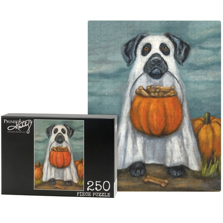 Ghost Dog Puzzle - Paper