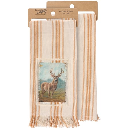 Forest Deer Kitchen Towel - Cotton