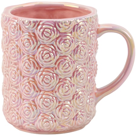 Pink Roses Mug - Dolomite