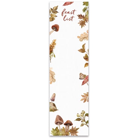 Feast List List Pad - Paper, Magnet