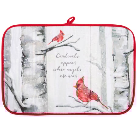 When Angels Are Near Drying Mat - Polyester, Foam