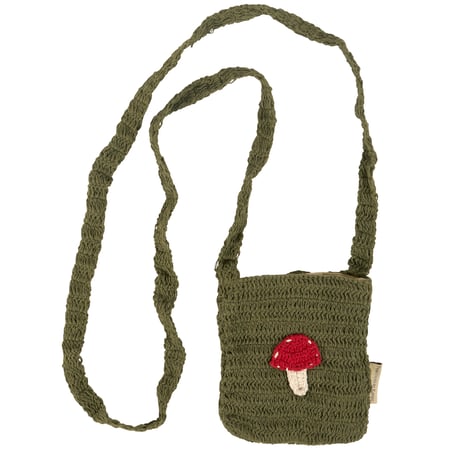 Mushroom Crossbody Bag - Cotton