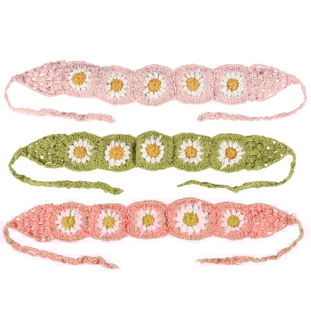 Daisies Headband Set - Cotton