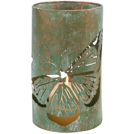 Butterfly Lantern -  Metal