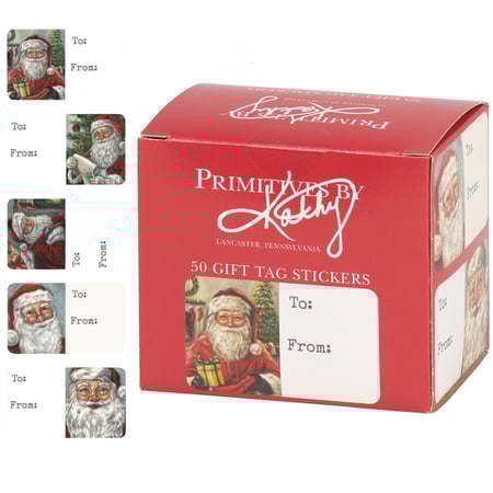 Christmas Eve Santa Gift Tags - Paper