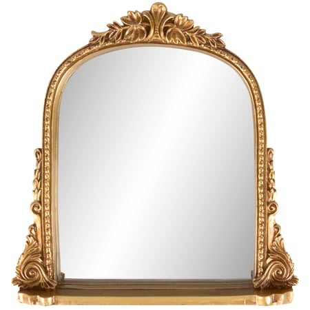 Arch Tabletop Mirror - Mirror, Resin, Wood