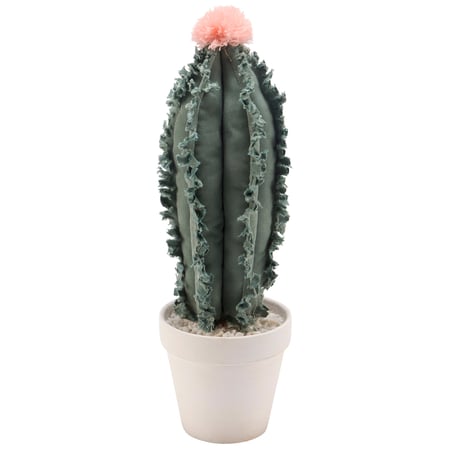 Columnar Cactus Sitter - Clay, Cotton, Foam