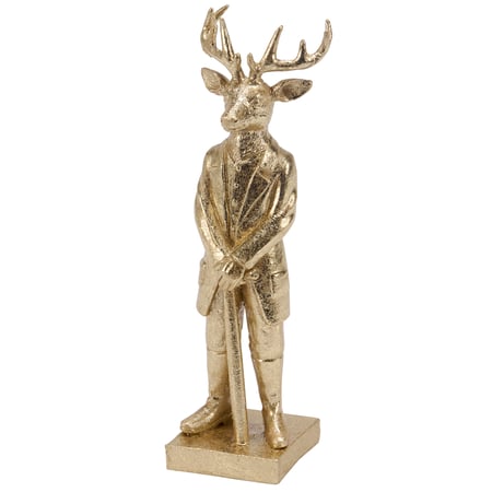 Distinguished Deer Figurine - Resin