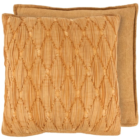 Diamond Rust Pillow - Cotton, Zipper