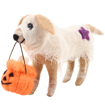 Trick Or Treat Dog Critter - Felt, Polyester, Foam, Plastic