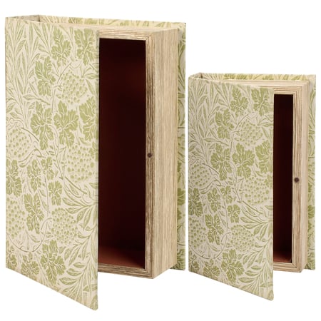 Plant Book Box Set - Wood, Velvet, Canvas, Metal, Magnet