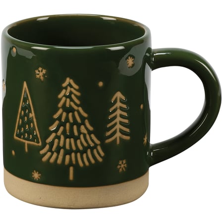 Natural Trees Mug - Stoneware