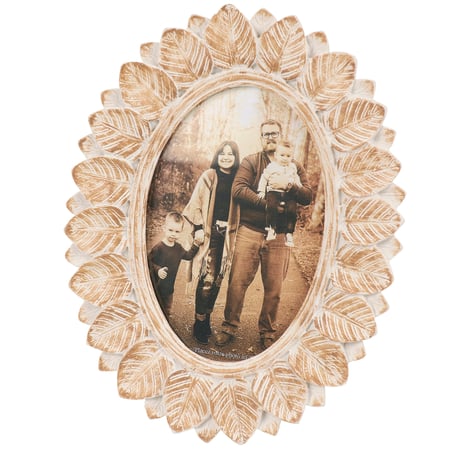 Autumn Leaves Photo Frame - Resin, Glass