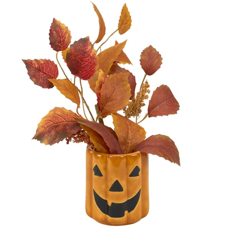 Jack O'Lantern Vase - Stoneware