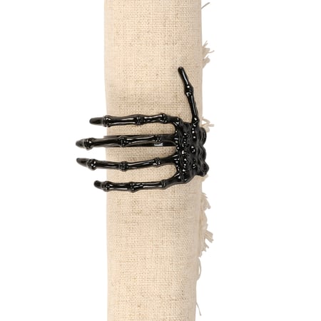 Skeleton Hand Napkin Ring - Metal