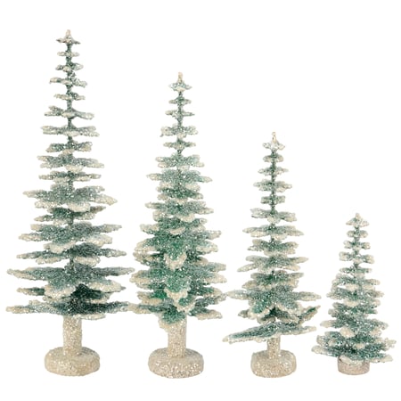 Evergreen Tree Set - Paper, Mica, Glitter