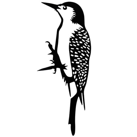 Woodpecker Metal Outdoor Art - Metal