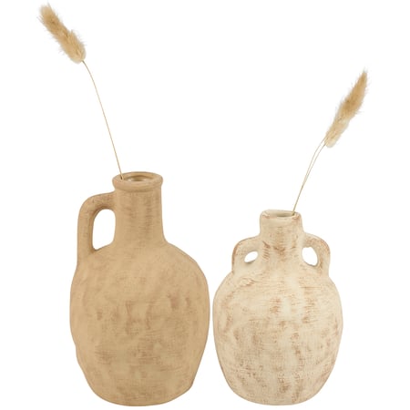 Primitive Jug Vase Set - Ceramic
