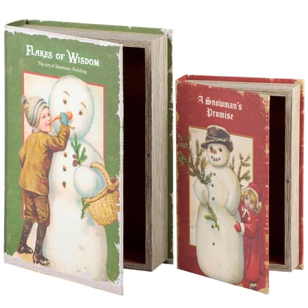 Flakes Of Wisdom Book Box Set - Wood, Canvas, Velvet, Metal, Magnet