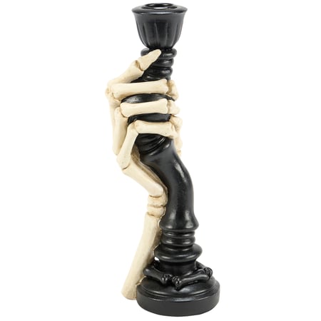 Skeleton Hand Candle Holder - Resin, Metal