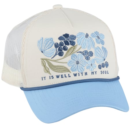 It Is Well With My Soul Trucker Hat - Cotton, Polyester, Plastic