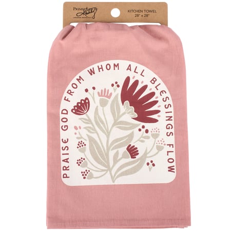 Praise God Kitchen Towel - Cotton