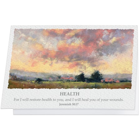 Health Greeting Card - Paper
