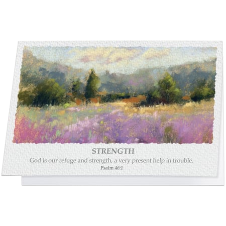Strength Greeting Card - Paper