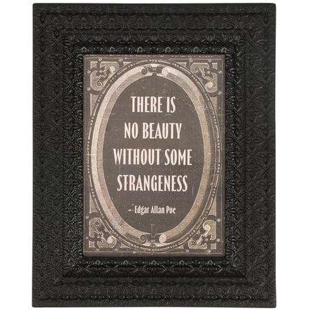 Without Strangeness Framed Wall Art - Wood, Paper