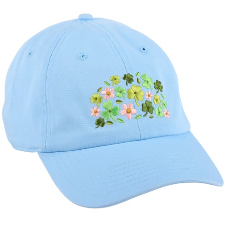 Shamrocks Baseball Cap - Cotton, Metal