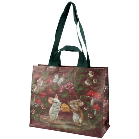 Mouse Love Carryall Tote - Post-Consumer Material, Nylon