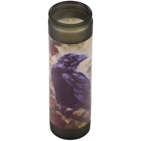 Night Raven Candle - Soy Wax, Glass, Cotton