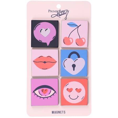 Love Locks Magnet Set - Wood, Metal, Magnet