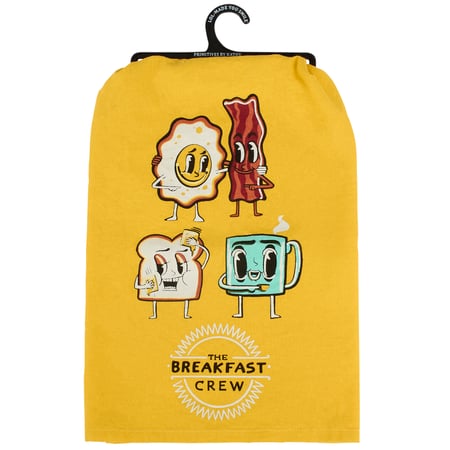 The Breakfast Crew Kitchen Towel - Cotton