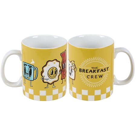 The Breakfast Crew Mug - Stoneware