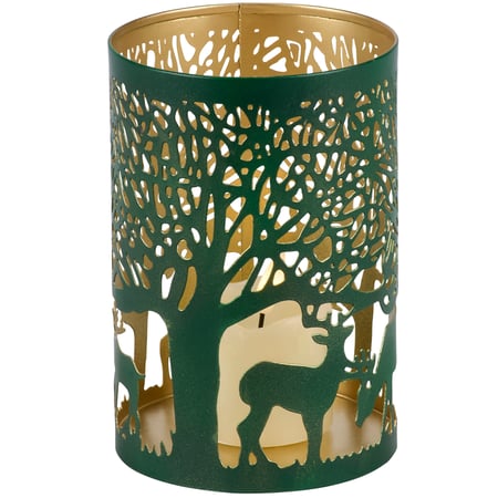 Forest Life Lantern - Metal