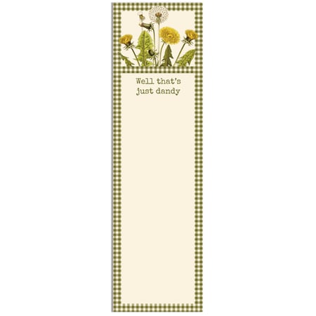 Well That's Just Dandy List Pad - Paper, Magnet
