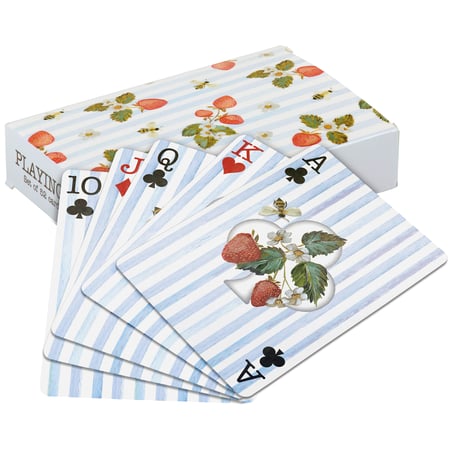 Strawberries Playing Cards - Paper