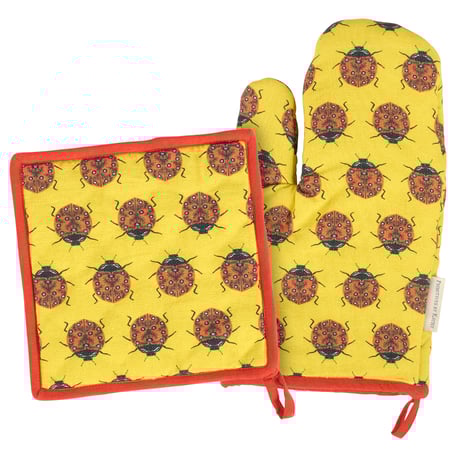 Ladybugs Kitchen Set - Cotton