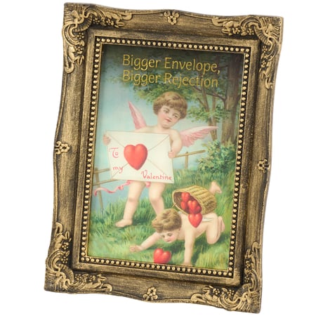 Bigger Envelope Framed Art - Wood, Paper