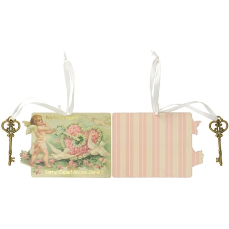 Access Denied Ornament - Wood, Paper, Metal, Ribbon