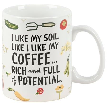 I Like My Soil Mug - Stoneware