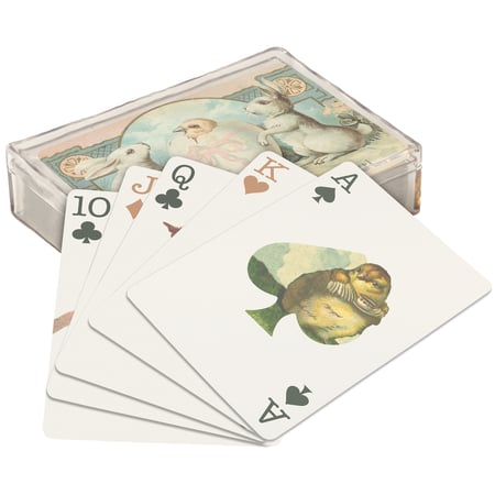 Bunny Butt Playing Cards - Paper, Acrylic